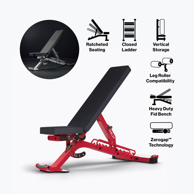BlackWing™ - Adjustable Bench