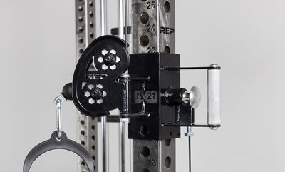 Athena Plate-Loaded Side-Mount Functional Trainer Close Up of Trolley